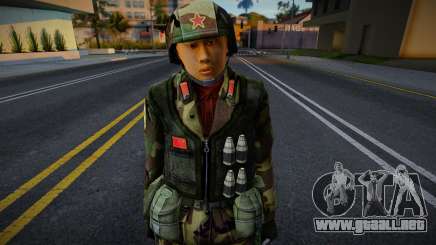 Soldado de asalto del EPL de Battlefileld 2 para GTA San Andreas