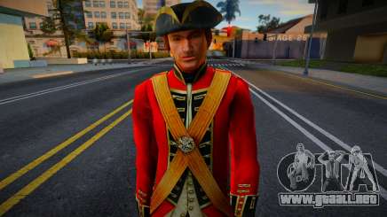 Marines ingleses (siglo 18) v12 para GTA San Andreas