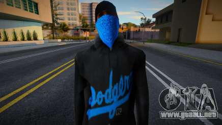 Crips Skin 7 para GTA San Andreas