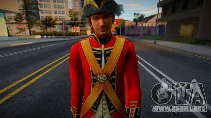 Marines ingleses (siglo 18) v15 para GTA San Andreas