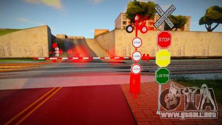 Railroad Crossing Mod Philippines v1 para GTA San Andreas