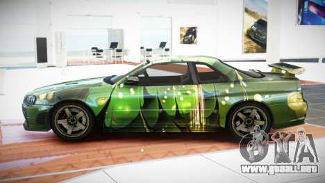 Nissan Skyline R34 GT-R XS S7 para GTA 4