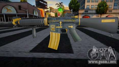 New M4 Weapon v4 para GTA San Andreas