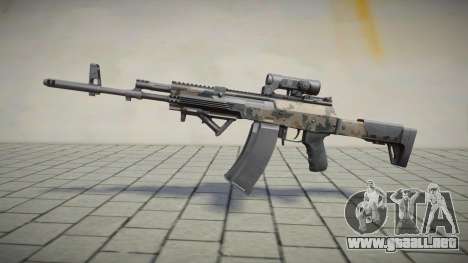 AK12 DIGITAL CAMO para GTA San Andreas