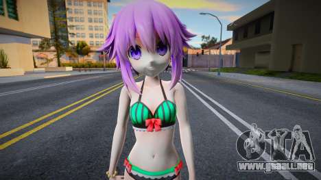 Neptune (SVS Swimsuit) para GTA San Andreas