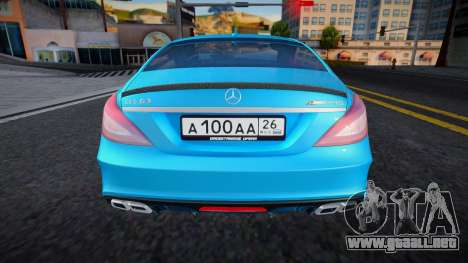 Mercedes-Benz CLS63 AMG (Oper) para GTA San Andreas