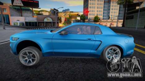 Ford Mustang Escape Rez para GTA San Andreas