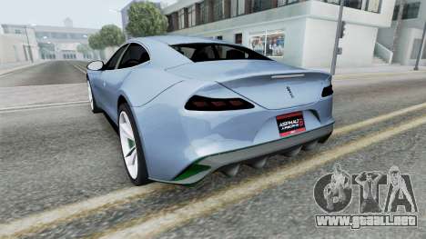 Drako GTE 2020 para GTA San Andreas