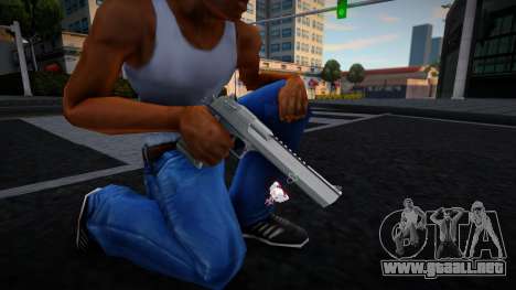 Desert Eagle con llavero para GTA San Andreas