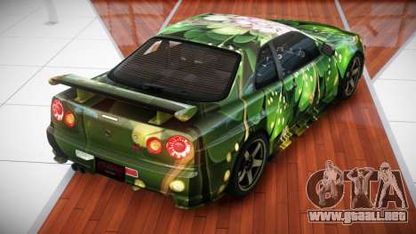 Nissan Skyline R34 GT-R XS S7 para GTA 4