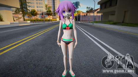 Neptune (SVS Swimsuit) para GTA San Andreas