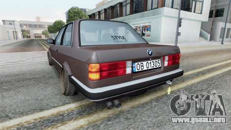 BMW 323i Coupe (E30) 1983 para GTA San Andreas