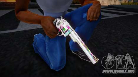 Colorful Revolver para GTA San Andreas