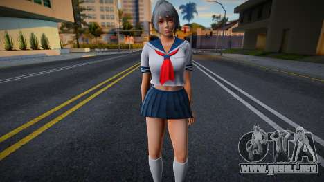 DOAXVV Yukino Sailor School v2 para GTA San Andreas