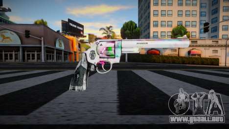 Colorful Revolver para GTA San Andreas