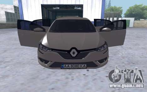Renault Megane 4 Sedan 2021 para GTA San Andreas