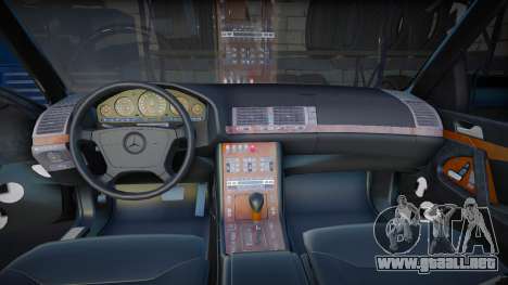 Mercedes-Benz W140 Dag.Drive para GTA San Andreas