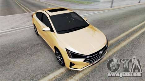 Hyundai Elantra Limited Taxi Baghdad (AD) 2020 para GTA San Andreas