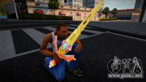 Flash Type Katana para GTA San Andreas