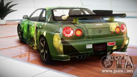 Nissan Skyline R34 GT-R XS S7 para GTA 4