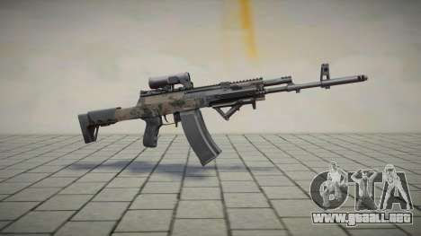 AK12 DIGITAL CAMO para GTA San Andreas