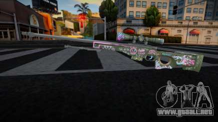 New Sniper Rifle Weapon 7 para GTA San Andreas