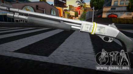 Money Gun - Chromegun para GTA San Andreas