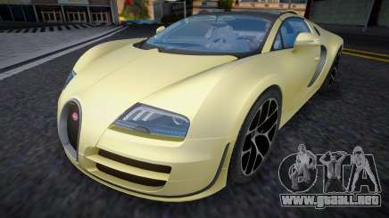 Bugatti Veyron GS Vitesse para GTA San Andreas