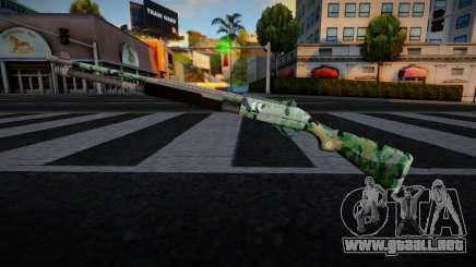 New Chromegun 5 - Forest para GTA San Andreas