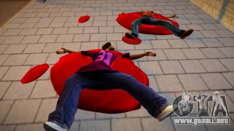Grand Theft Auto V Blood Mod for SA (V2) para GTA San Andreas