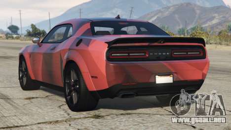 Dodge Challenger SRT Sanguine Brown