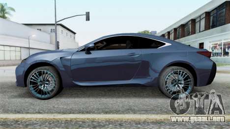 Lexus RC F 2014 para GTA San Andreas