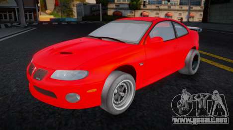 Pontiac Drag Racing Gasser para GTA San Andreas