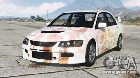 Mitsubishi Lancer Evolution IX Spanish Pink