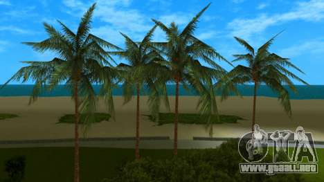 VCS Palm Trees (with HD Leaves) para GTA Vice City