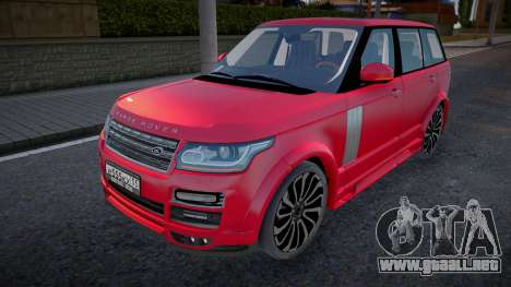 Range Rover SVAutobiography Studio para GTA San Andreas