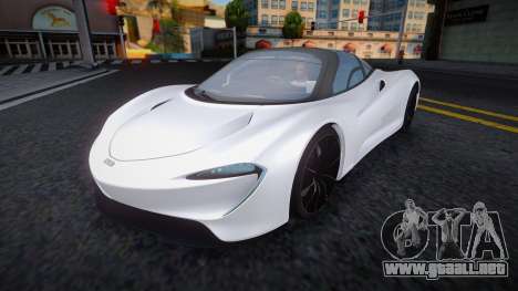 McLaren Speedtail para GTA San Andreas