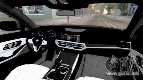 BMW 330i (G20) 2019 para GTA San Andreas