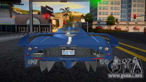 2004 Maserati MC12 Carbon Blue para GTA San Andreas