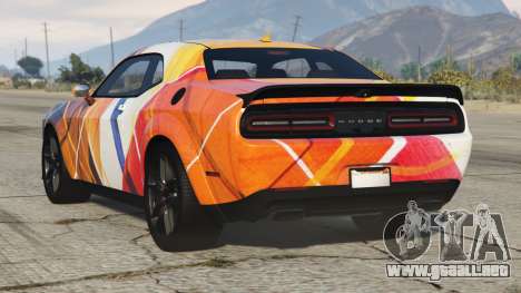 Dodge Challenger SRT Salt Box