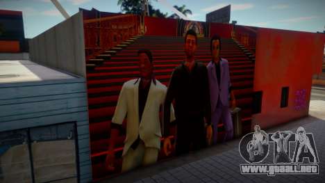 Tommy, Ken y Lance del mural de Vice City para GTA San Andreas
