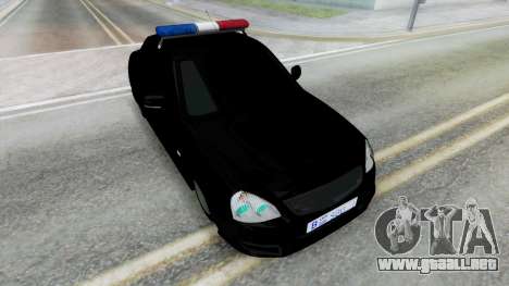 Lada Priora Sedan (2170) Police para GTA San Andreas