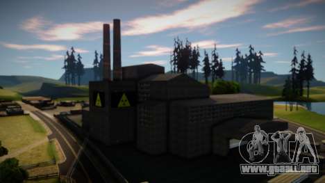 Chernobyl Power Plant para GTA San Andreas