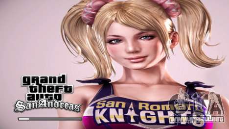 Juliet Starling Loading Screen para GTA San Andreas