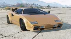 Lamborghini Countach Fawn para GTA 5