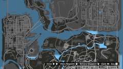 Radar, mapa e iconos al estilo de GTA 5 para GTA San Andreas Definitive Edition