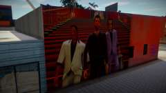 Tommy, Ken y Lance del mural de Vice City para GTA San Andreas