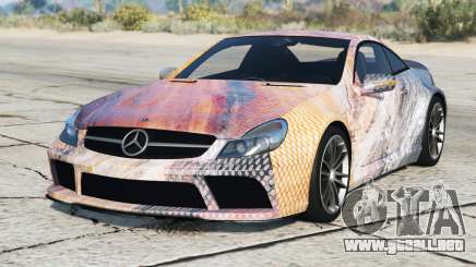 Mercedes-Benz SL 65 AMG Black Series 2008 S1 para GTA 5