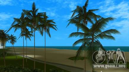 80s HD Vegetation Palm Trees para GTA Vice City