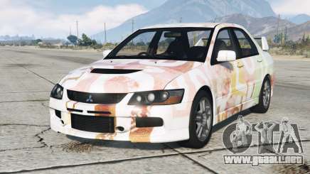 Mitsubishi Lancer Evolution IX Spanish Pink para GTA 5